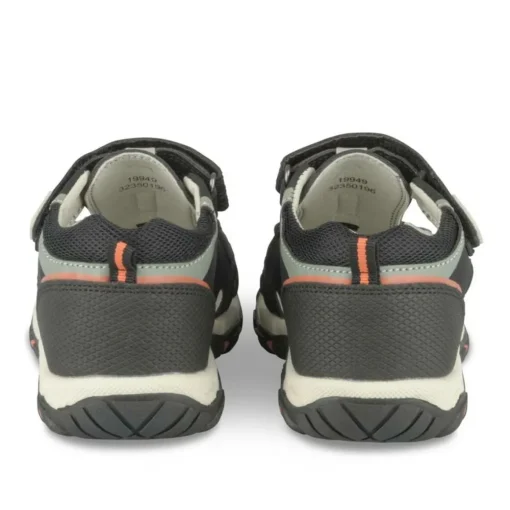 Sandales Sport NOIR Garçon Motif Multicolore Scratch