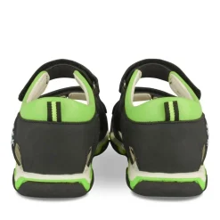 Sandales Sport NOIR Garçon Motif Multicolore Scratch
