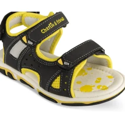 Sandales Sport NOIR Garçon Motif Multicolore Scratch