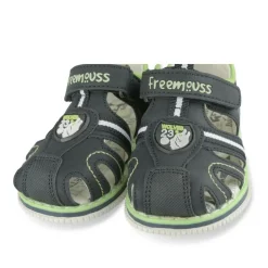 Sandales Sport NOIR Garçon Motif Multicolore Scratch
