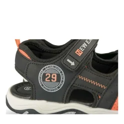Sandales Sport NOIR Garçon Motif Multicolore Scratch