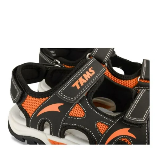 Sandales Sport NOIR Garçon Motif Multicolore Scratch