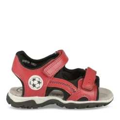 Sandales Sport ROUGE Garçon Motif Camouflage Scratch