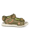 Sandales Sport VERT Garçon Motif Multicolore Scratch