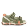 Sandales Sport VERT Garçon Motif Multicolore Scratch