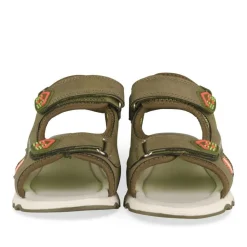 Sandales Sport VERT Garçon Motif Multicolore Scratch