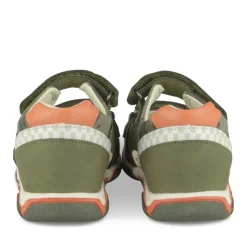 Sandales Sport VERT Garçon Motif Multicolore Scratch