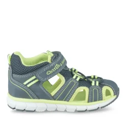 Sandales Trekking BLEU Garçon Motif Uni Scratch