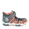 Sandales Trekking BLEU Garçon Motif Uni Scratch