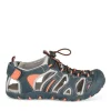 Sandales Trekking BLEU Garçon Motif Multicolore Scratch