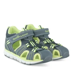 Sandales Trekking BLEU Garçon Motif Uni Scratch