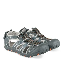 Sandales Trekking BLEU Garçon Motif Multicolore Scratch