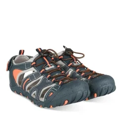 Sandales Trekking BLEU Garçon Motif Multicolore Scratch