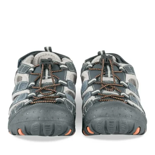 Sandales Trekking BLEU Garçon Motif Multicolore Scratch