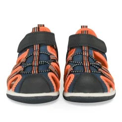 Sandales Trekking BLEU Garçon Motif Multicolore Scratch