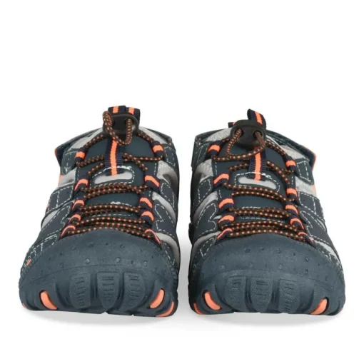 Sandales Trekking BLEU Garçon Motif Multicolore Scratch