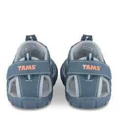 Sandales Trekking BLEU Garçon Motif Uni Scratch