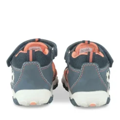 Sandales Trekking BLEU Garçon Motif Uni Scratch