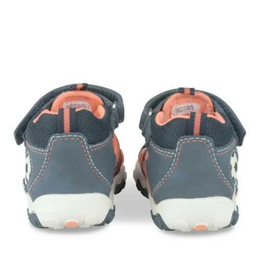 Sandales Trekking BLEU Garçon Motif Uni Scratch