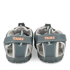 Sandales Trekking BLEU Garçon Motif Multicolore Scratch