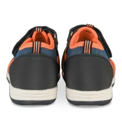 Sandales Trekking BLEU Garçon Motif Multicolore Scratch