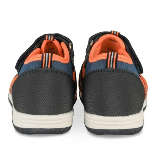 Sandales Trekking BLEU Garçon Motif Multicolore Scratch
