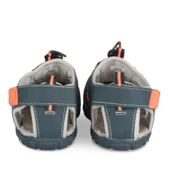 Sandales Trekking BLEU Garçon Motif Multicolore Scratch