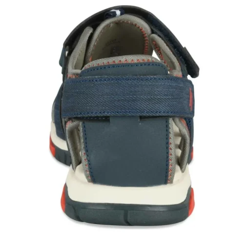 Sandales Trekking BLEU Garçon Motif Uni Scratch