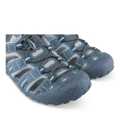 Sandales Trekking BLEU Garçon Motif Uni Scratch