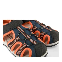 Sandales Trekking BLEU Garçon Motif Multicolore Scratch
