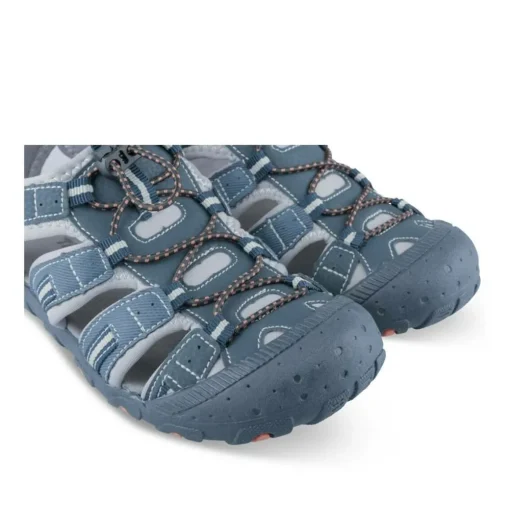 Sandales Trekking BLEU Garçon Motif Uni Scratch