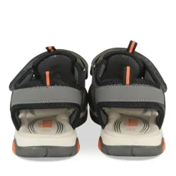 Sandales Trekking GRIS Garçon Motif Multicolore Scratch