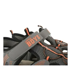 Sandales Trekking GRIS Garçon Motif Multicolore Scratch