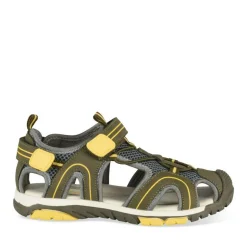Sandales Trekking KAKI Garçon Motif Multicolore Scratch
