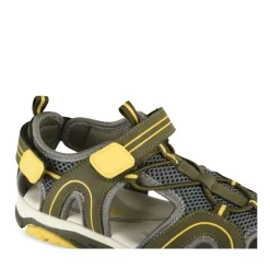 Sandales Trekking KAKI Garçon Motif Multicolore Scratch