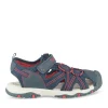Sandales Trekking MARINE Garçon Motif Uni Scratch