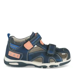 Sandales Trekking MARINE Garçon Motif Camouflage Scratch