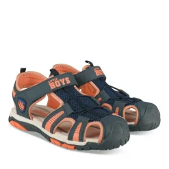Sandales Trekking MARINE Garçon Motif Multicolore Scratch