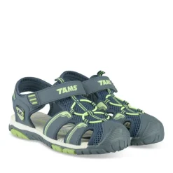 Sandales Trekking MARINE Garçon Motif Uni Scratch