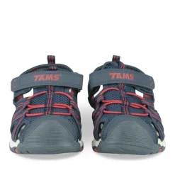 Sandales Trekking MARINE Garçon Motif Uni Scratch