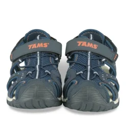 Sandales Trekking MARINE Garçon Motif Uni Scratch
