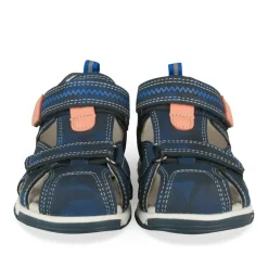 Sandales Trekking MARINE Garçon Motif Camouflage Scratch