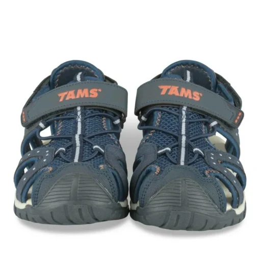 Sandales Trekking MARINE Garçon Motif Uni Scratch