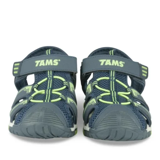Sandales Trekking MARINE Garçon Motif Uni Scratch