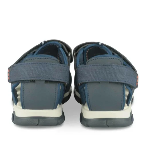 Sandales Trekking MARINE Garçon Motif Uni Scratch
