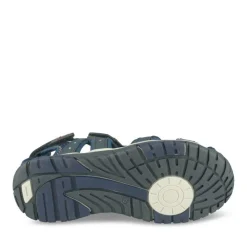 Sandales Trekking MARINE Garçon Motif Uni Scratch