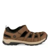 Sandales Trekking MARRON Homme Motif Uni Scratch