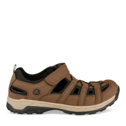 Sandales Trekking MARRON Homme Motif Uni Scratch