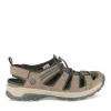 Sandales Trekking MARRON Homme Motif Uni Scratch