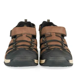Sandales Trekking MARRON Homme Motif Uni Scratch